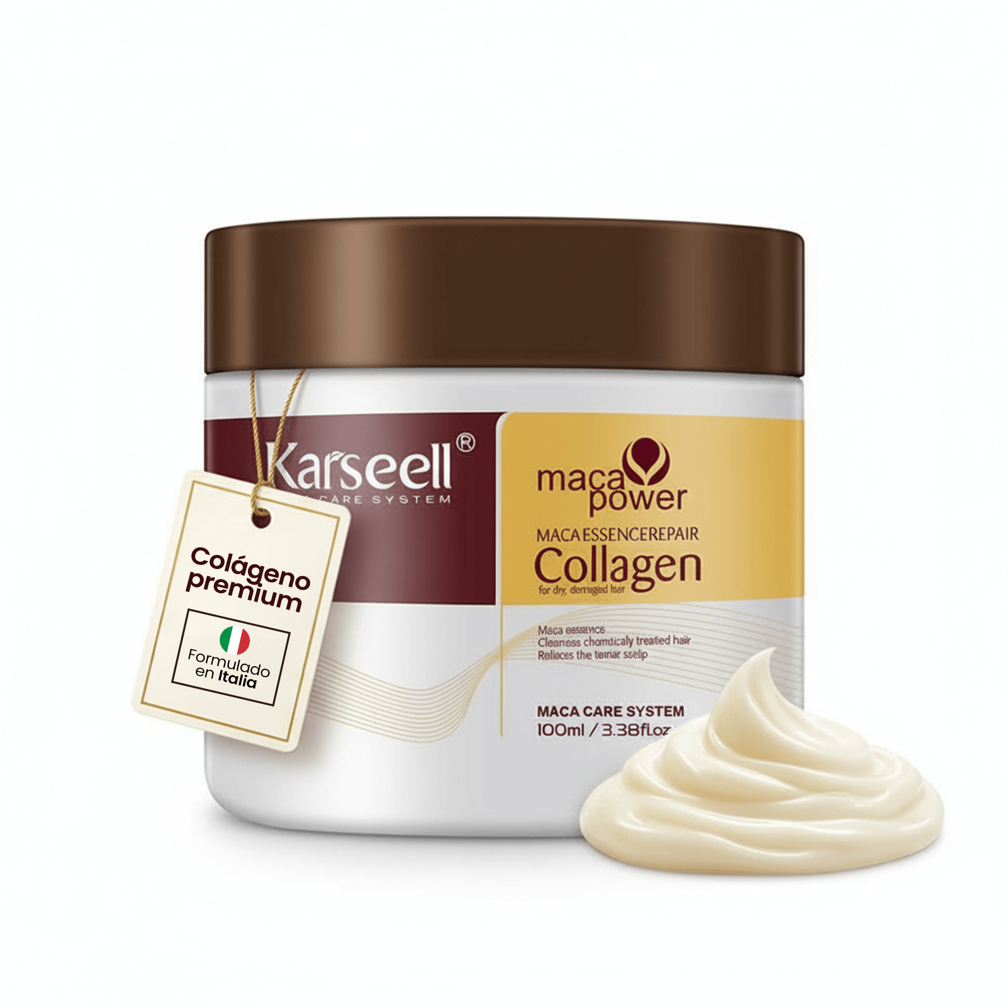 Mascarilla capilar con colágeno Karseell® 100 gr