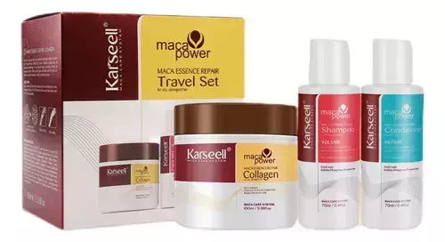 Set de Viaje Reparador Maca Essence - 3 Piezas de Karseell®